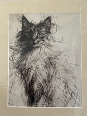 Mounted paintings